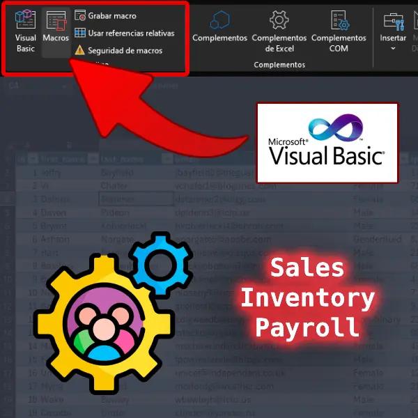 Post about Creé un sistema de ventas, inventarios y nominas utilizando programación en Visual Basic for Apps 🧮